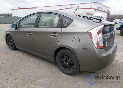2012 Toyota Prius Two from USA, damaged, VIN JTDKN3DU8C1491182
